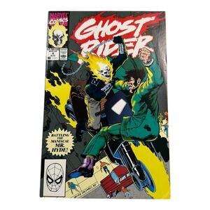Ghost Rider #4 Marvel Comic Book August 1990‎ Mr. Hyde Comic Book